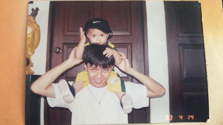 Beng Hock pictured in 2003