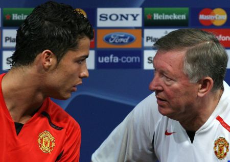 RON AND FERGIE: "I miss you more... No, I miss YOU more!"