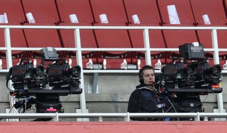 The 3D cameras that are becoming an increasingly common sight at English Premier League games.