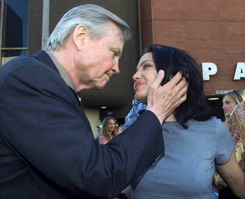 Daddy cares: Fortunately, Angelina Jolie got her mother's good looks and Jon Voight's er, acting talent.