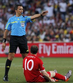 Larrionda: The referee who did not give Frank Lampard's goal against Germany.
