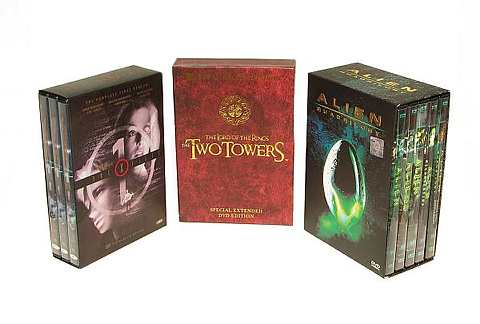 It's easier to watch TV series thanks to DVD boxsets.