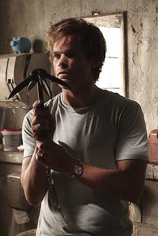 Dexter: Don't emulate me! I'm a fictional character.
