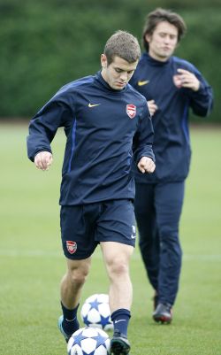 Young Jack Wilshere hasn't looked out of place playing alongside Cesc Fabregas in the Arsenal midfield.