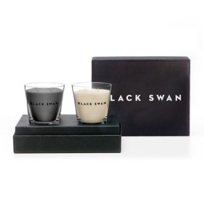 1 Black Swan candle set