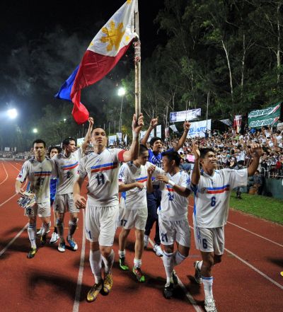 The Philippines national football team, despite bearing the nickname of the "Azkals", or stray dogs, are now pretty popular around the country.