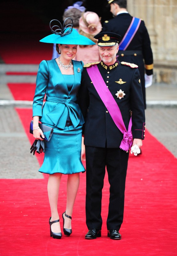 Crown Prince Philippe and Crown Princess Mathilde of Belgium 