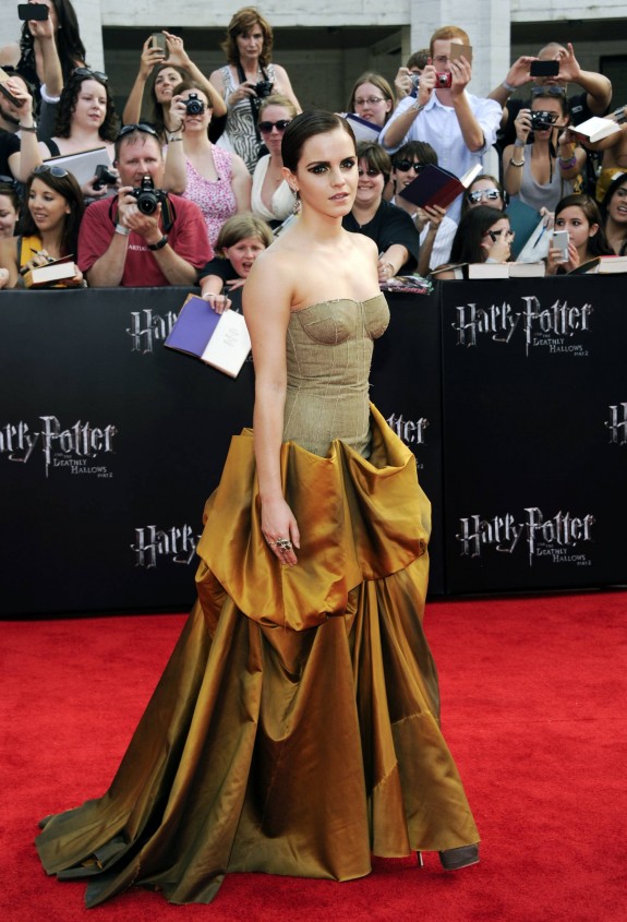 Emma Watson at the HP7 premiere in New York
