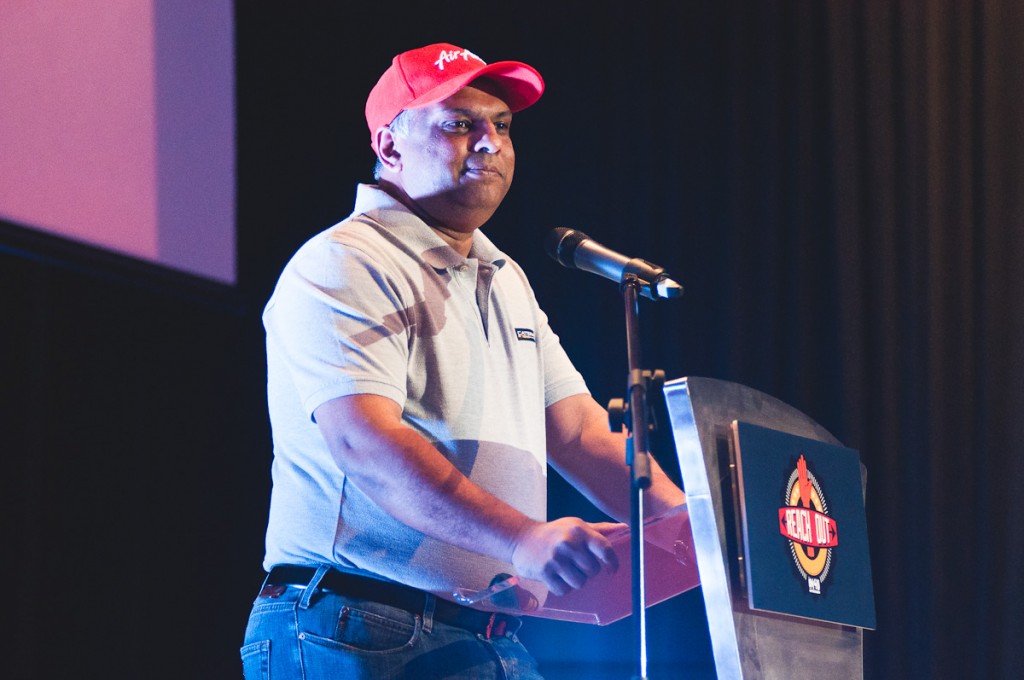 All eyes set on Dato' Sri Tony Fernandes as he shares an inspiring story about his life.