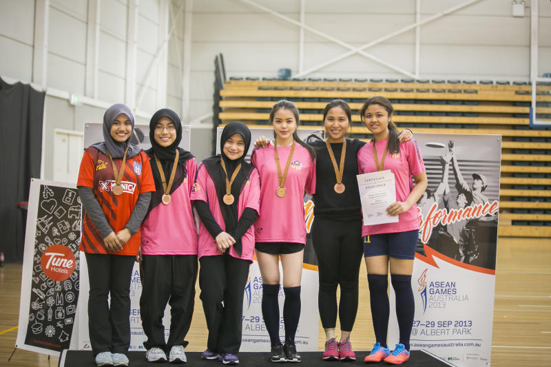 Team Tigers from Malaysia came in third at the ASEAN Games Australia. 