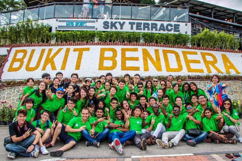 The participants of the International Student Conference 2013 were brought on a tour of Penang as part of the event.