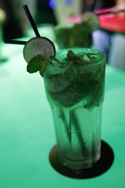 The mojito is one of Startosphere's bestselling cocktails