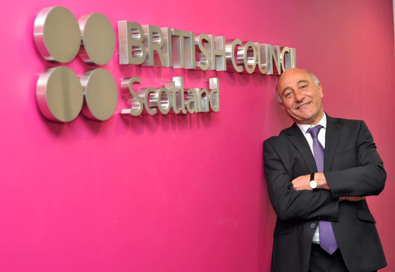 Building the future: British Council Scotland Director Lloyd Anderson said the Aye Write! Future News young journalist conference will include talks as well as hands-on training sessions.