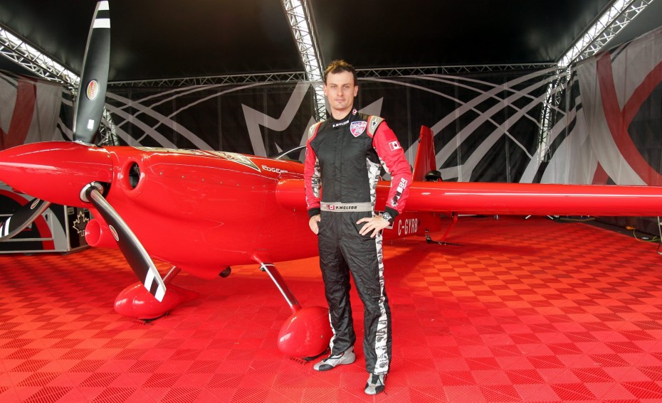 Eat, breath, sleep, race: Pete McLeod is the youngest pilot to compete the Master Class category in the Red Bull Air Race World Championships.