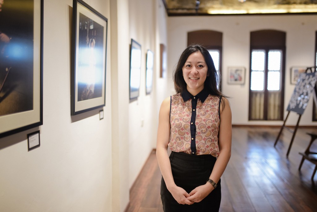 Lim helps run an art gallery that was built into one of the 14 heritage buildings her parents own.