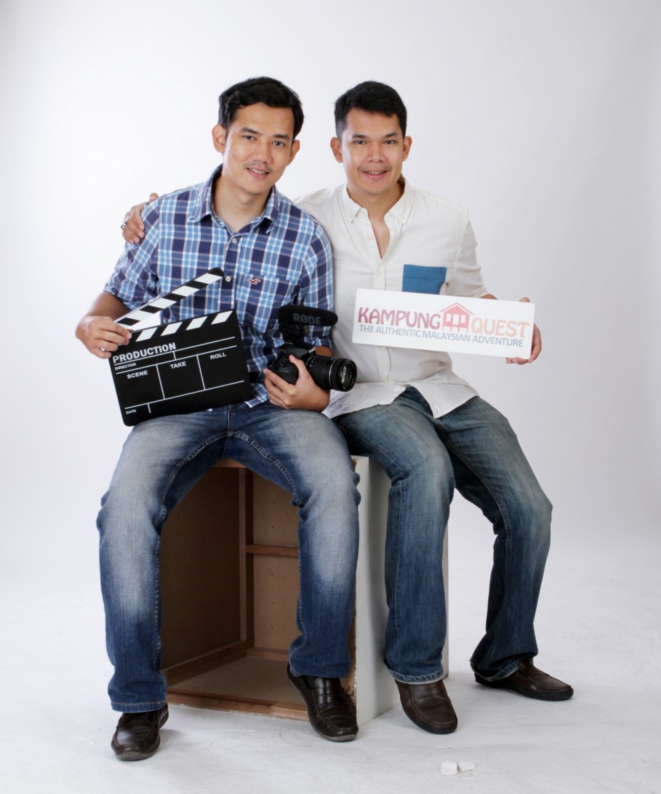 Feisal and Iskander Azizuddin are the creators of Kampung Quest, an adventure reality show that educates viewers on Malaysian culture and traditions by putting 10 urbanites in a kampung for seven days. 