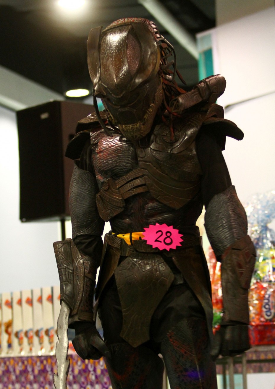 Get to the chopper!: A cosplayer dressed up as the famous Predator at the Jaya Shopping Centre Cosplay (JSCC) event. - RAYMOND OOI/ The Star