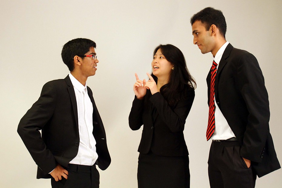 Nishanth, Wong and Thevesh say debating does wonders for your confidence and career prospects.