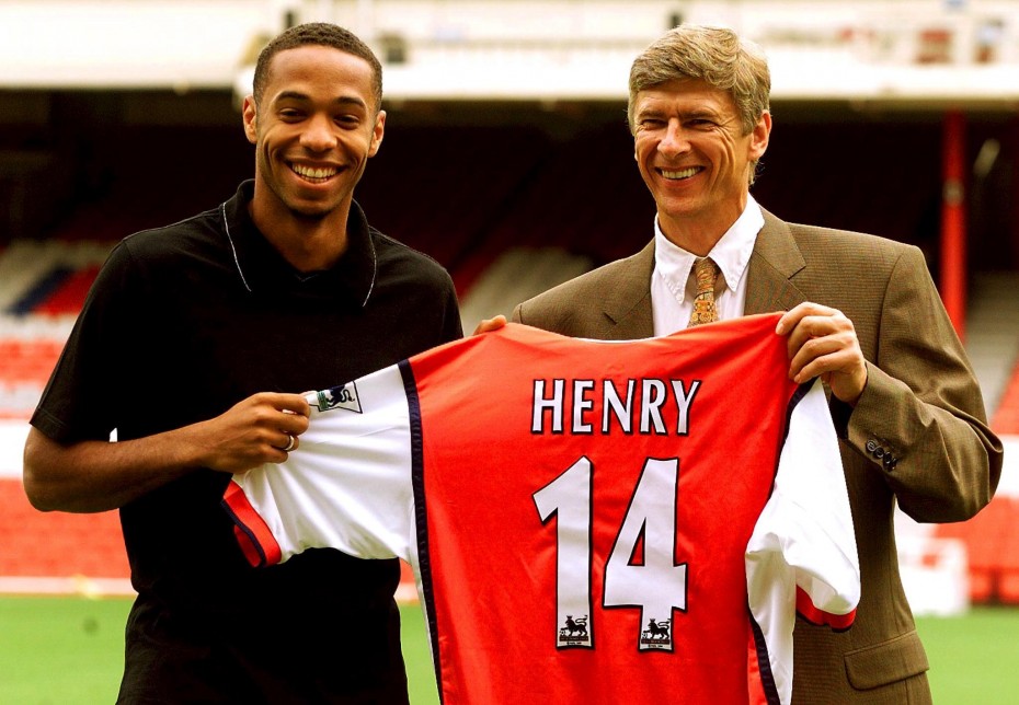 Thierry Henry, Arsene Wenger, Arsenal, Football