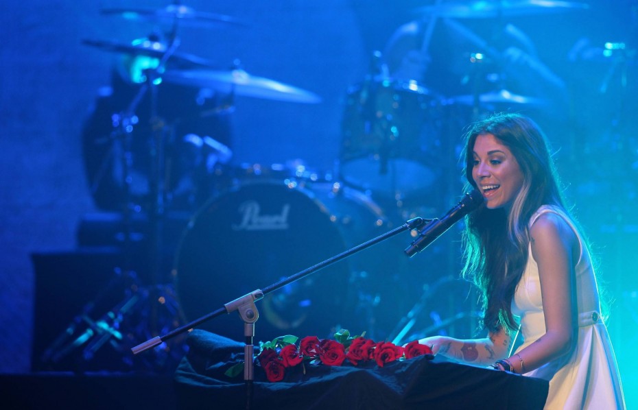 Christina Perri performs at KL Live Center two years ago. Next year, she'll be performing at the same venue. 