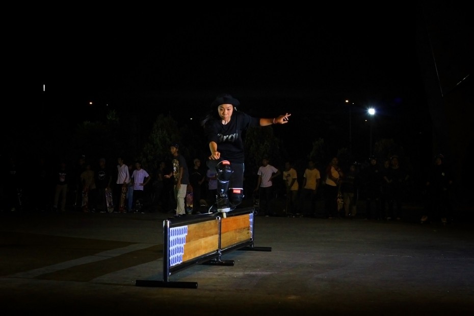 Since it started early this year, Initiative has been involved in three events including a yearly skating event, GrindBaru 6 and global awareness campaign Skate4Cancer with Rob Dyer. Photo: NAZHAT