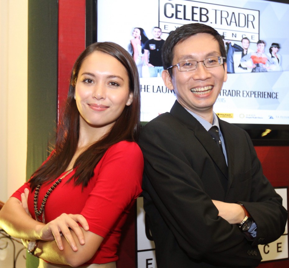 Actress Saleha described her financial advisor Kong Seh Siang as being very lovable. A trading newbie, Saleha confessed that she is both scared and excited about her ‘first time’.