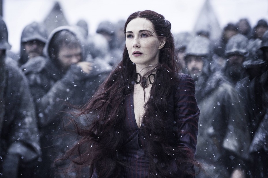 Carice van Houten as Melisandre in 'Game Of Thrones', Season 5. Photo: HBO