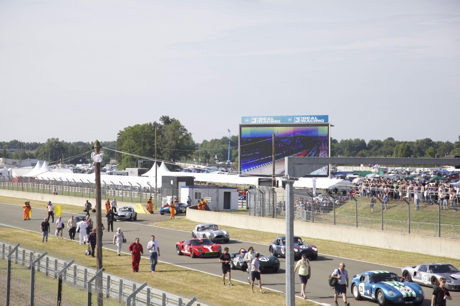 The race track at Le Mans, which hosts the legendary 24 Heures du Mans endurance race every year.