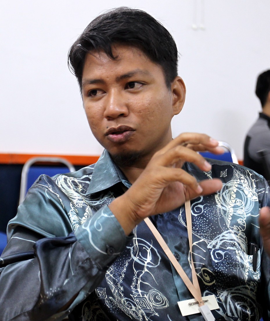 SIK music teacher, Sapran bin Suhurani, believes that the ability to make music gives the young prisoners a brief escape from their lives. -Photo: S.S.KANESAN/The Star