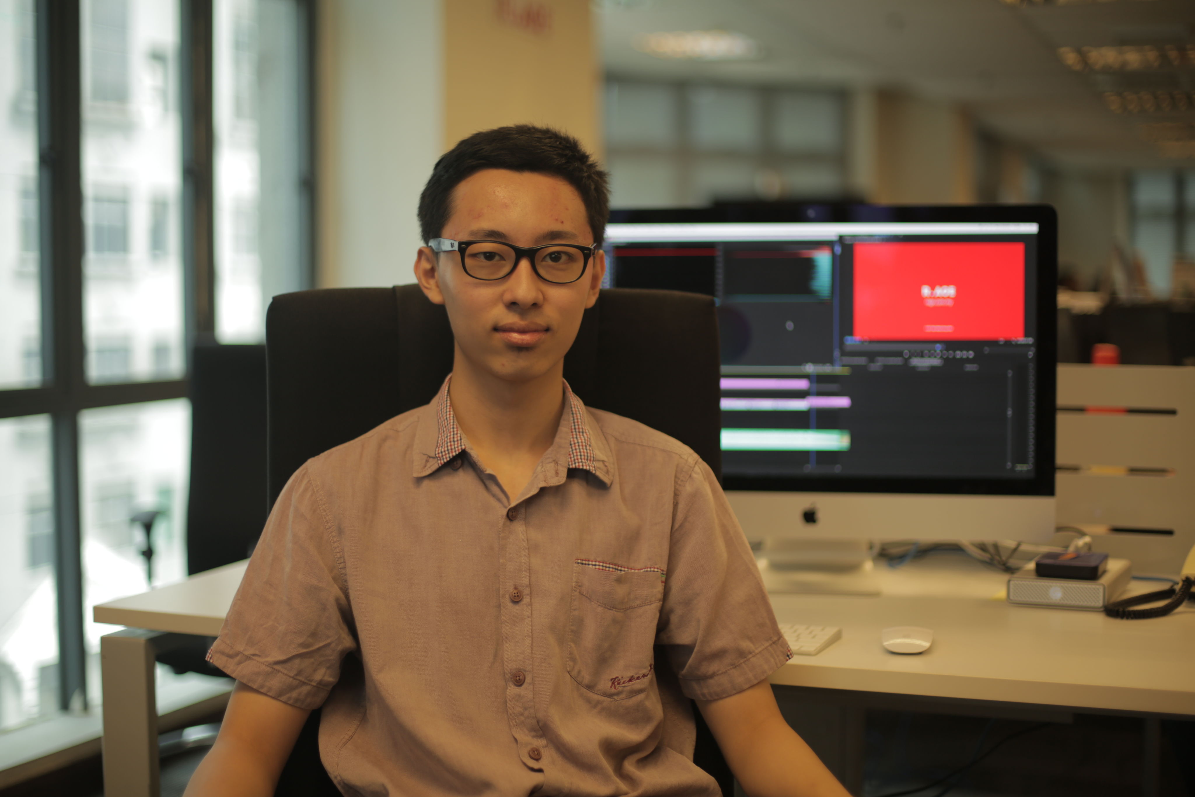 Former BRATs participant Chen is now an Assistant Produce at R.AGE - Photo: SHANJEEV REDDY/R.AGE