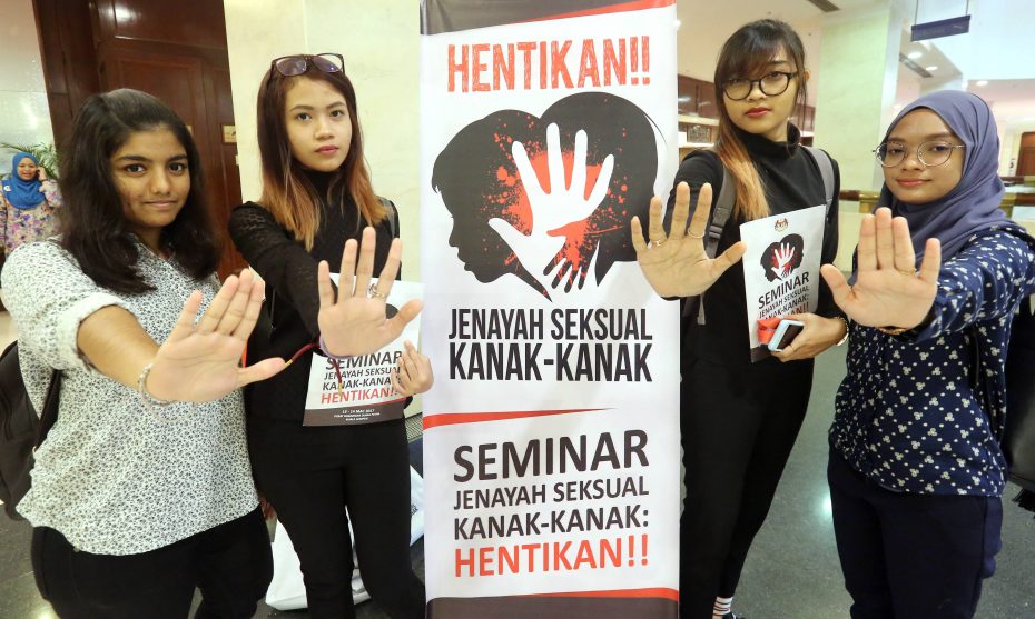 One of the biggest discussions during the Hentikan!! was about sex education as a way to protect children from child sexual crimes. - AZHAR MAHFOF/The Star